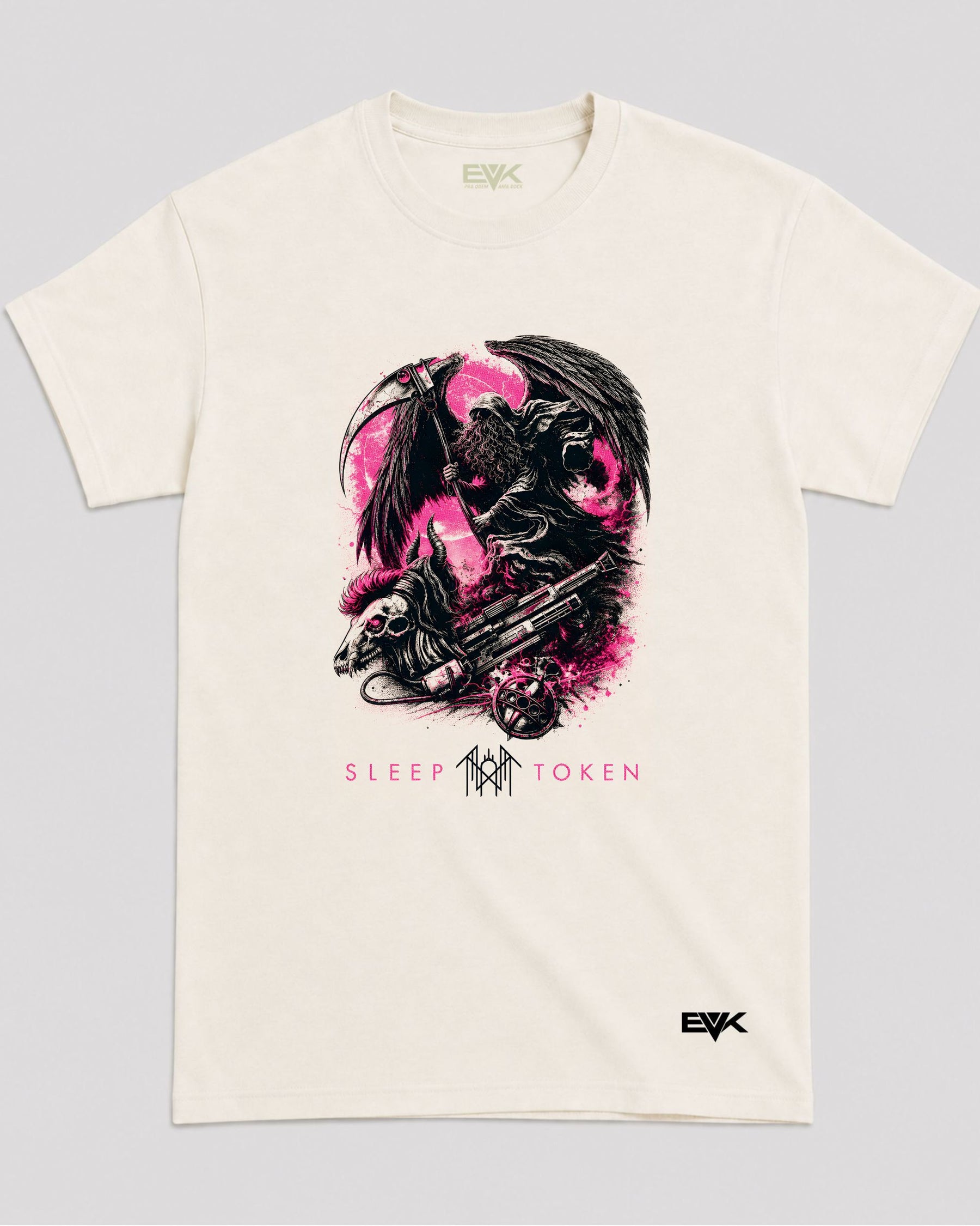 Camiseta Off-White Sleep Token – The Death