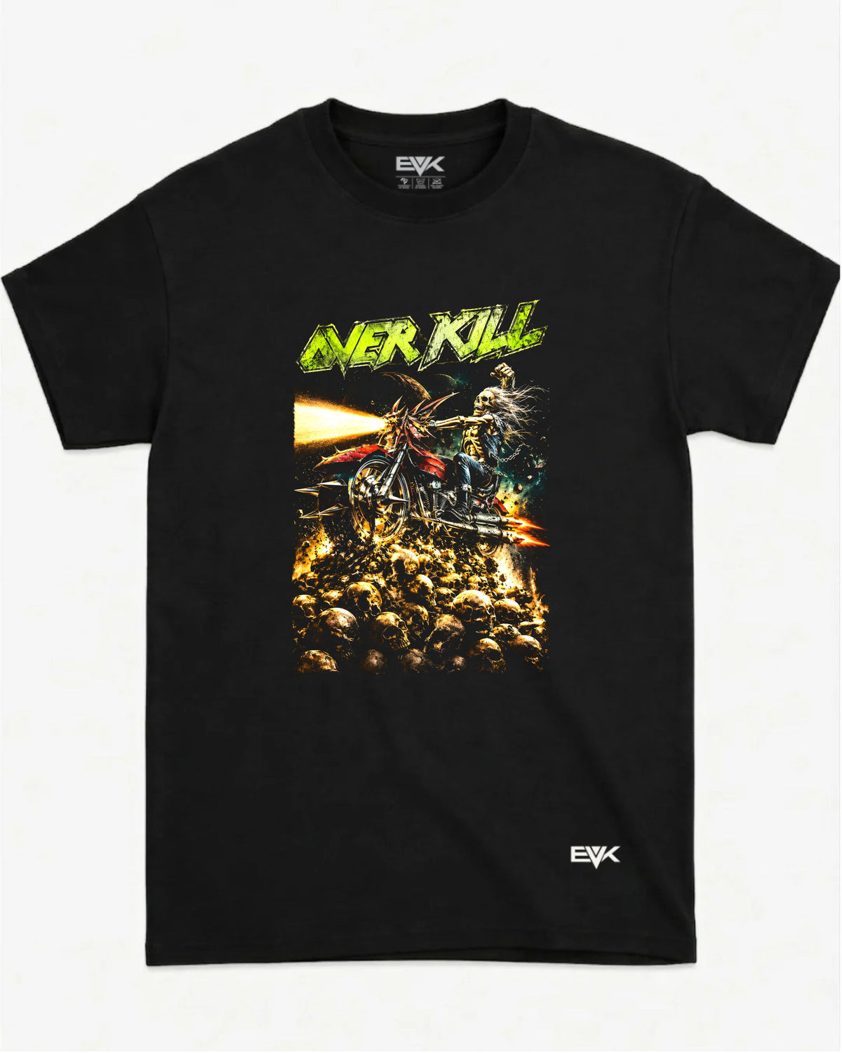 Camiseta Overkill – Skull Rider Graphic