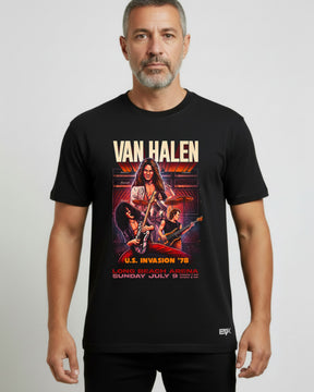 Camiseta Van Halen – U.S. Invasion ’78