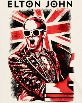 Camiseta Off-White Elton John – Piano