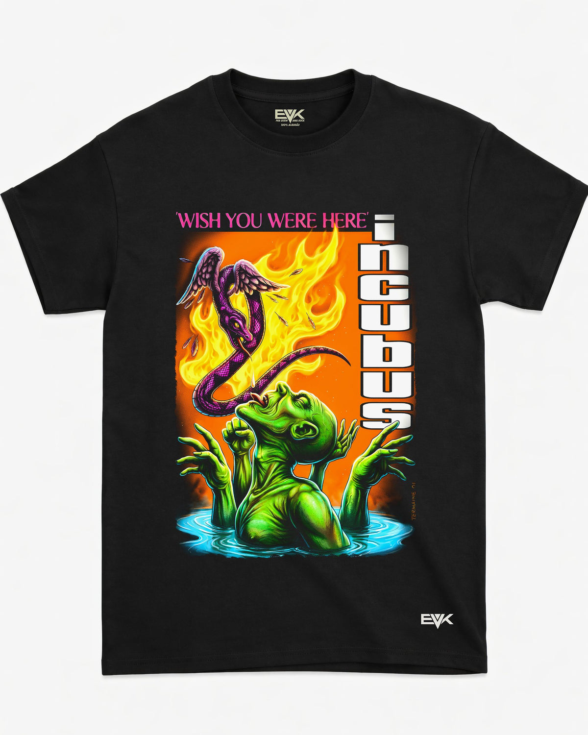 Camiseta Incubus – Wish You Were Here