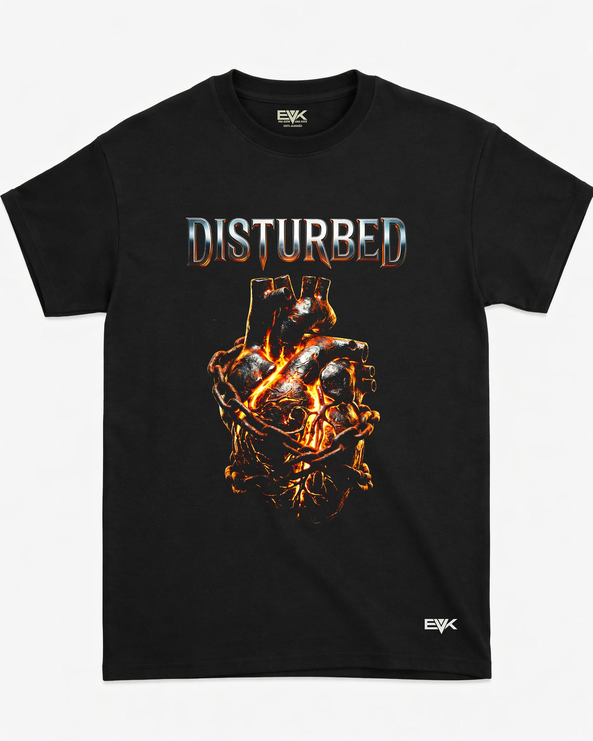 Camiseta Disturbed – Divisive Chained Heart