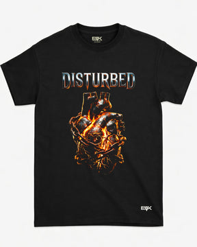 Camiseta Disturbed – Divisive Chained Heart