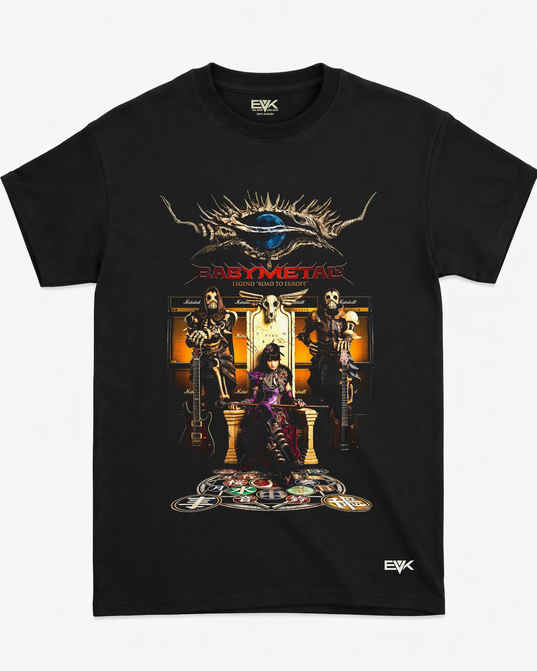 Camiseta Babymetal – Road to Europe