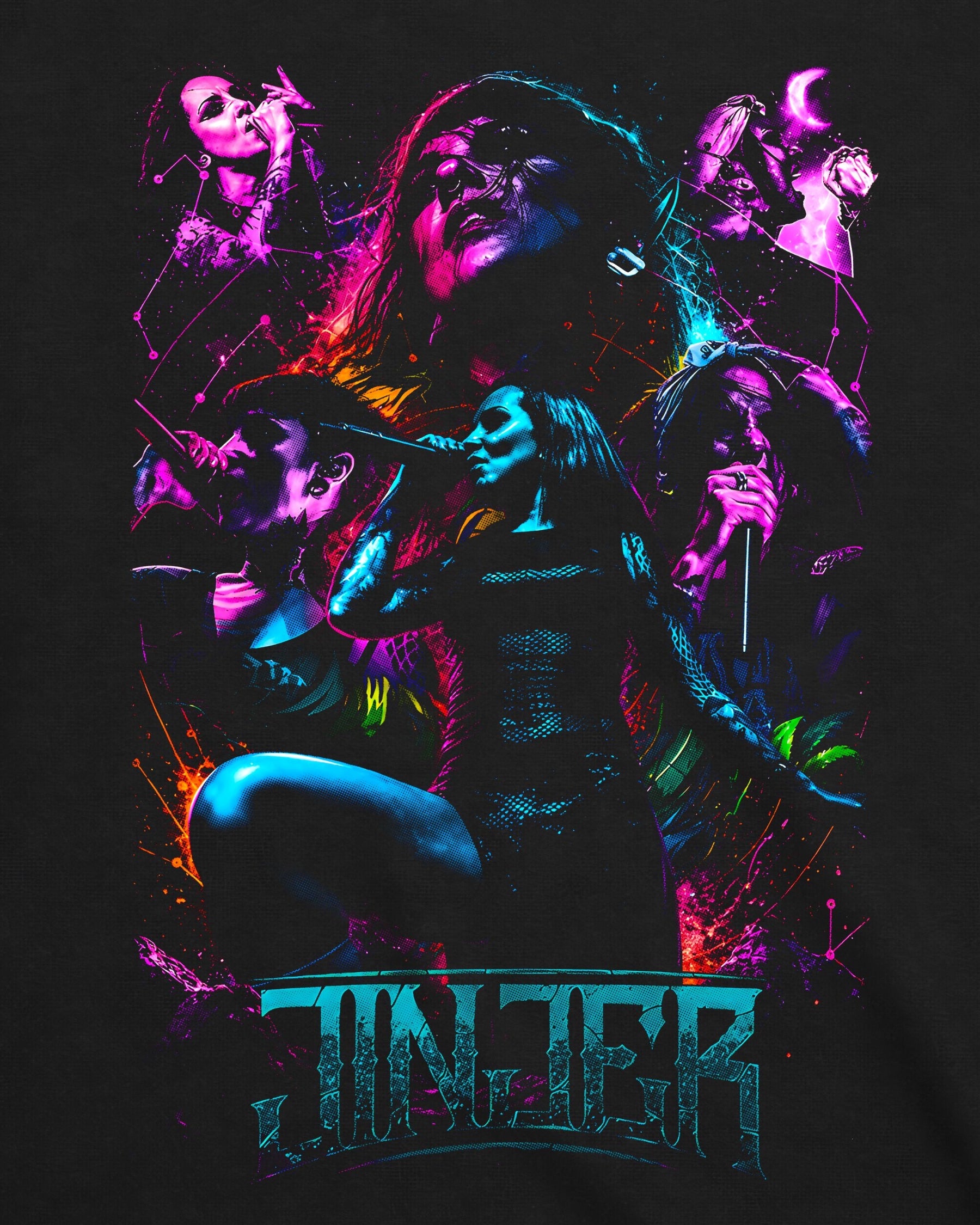 Camiseta Jinjer – Tatiana Faces
