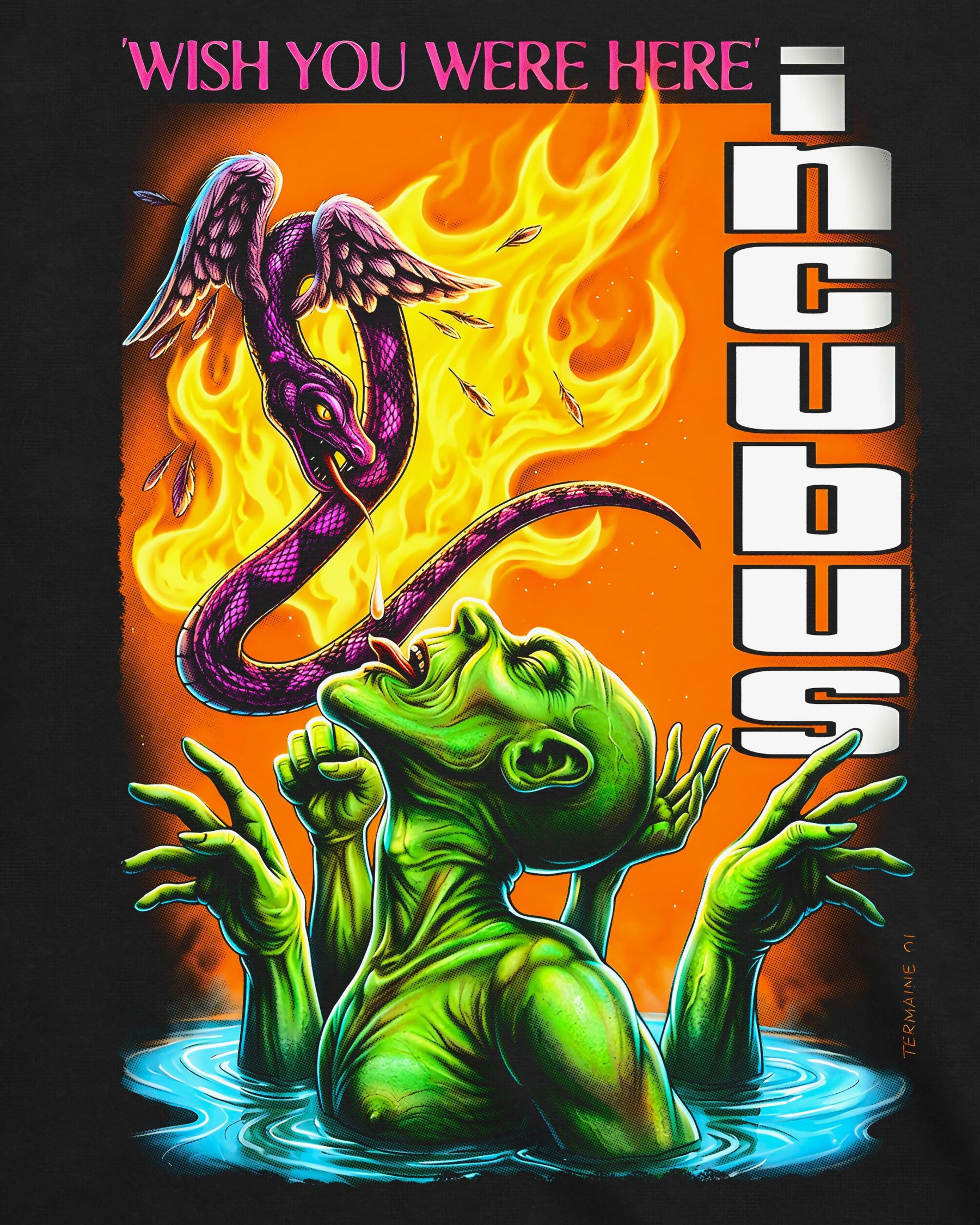 Camiseta Incubus – Wish You Were Here