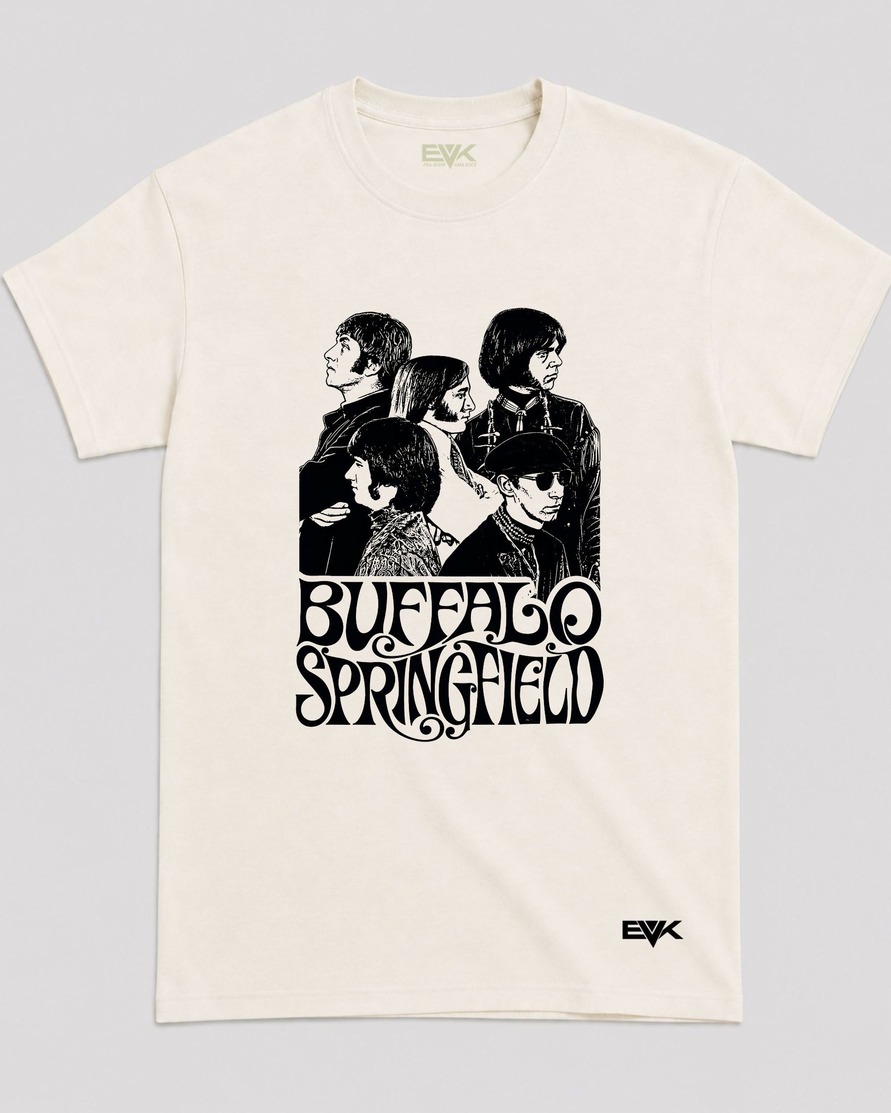 Camiseta Off-White Buffalo Springfield – Psychedelia of the 60s