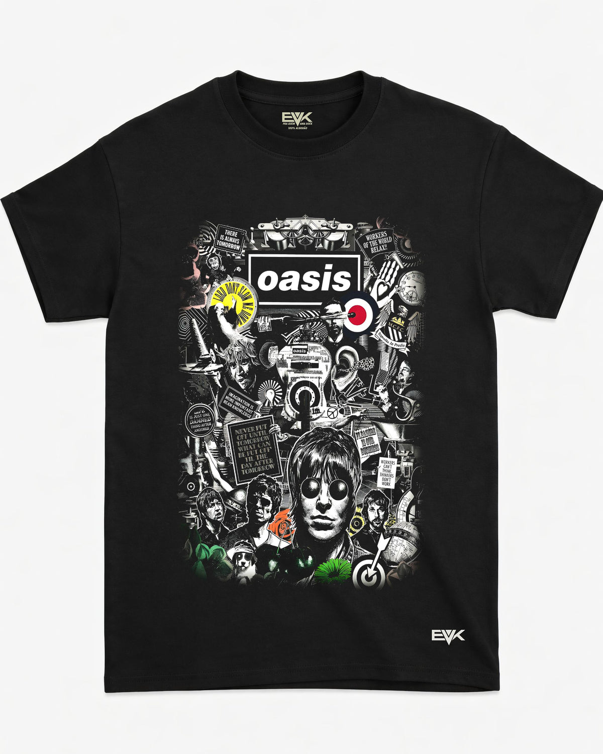 Camiseta Oasis – Lord Don't Slow Me Down