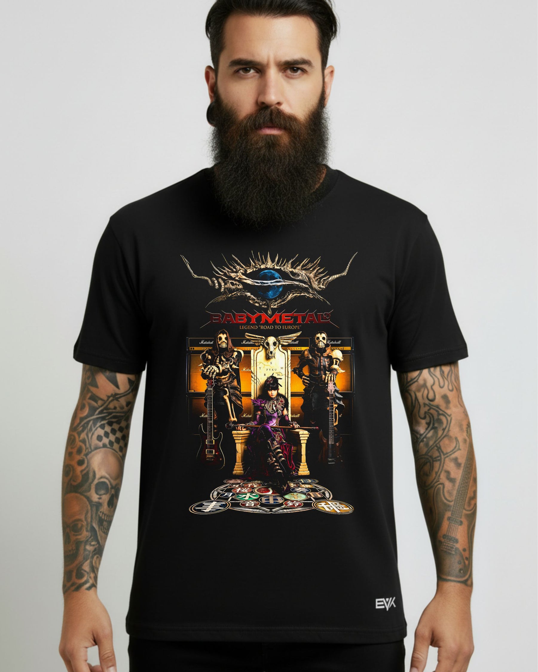 Camiseta Babymetal – Road to Europe