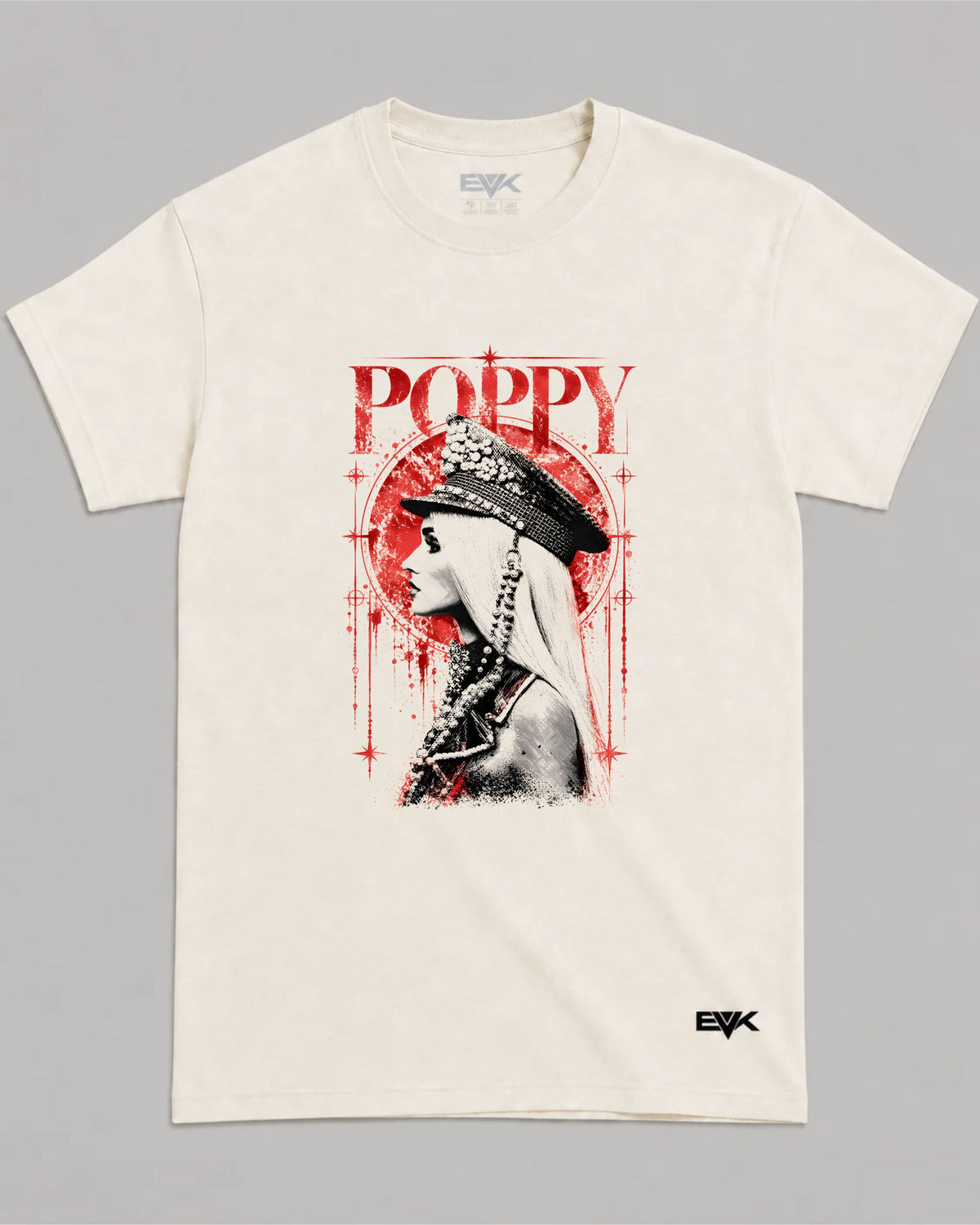 Camiseta Off-White Poppy – Red Dictator