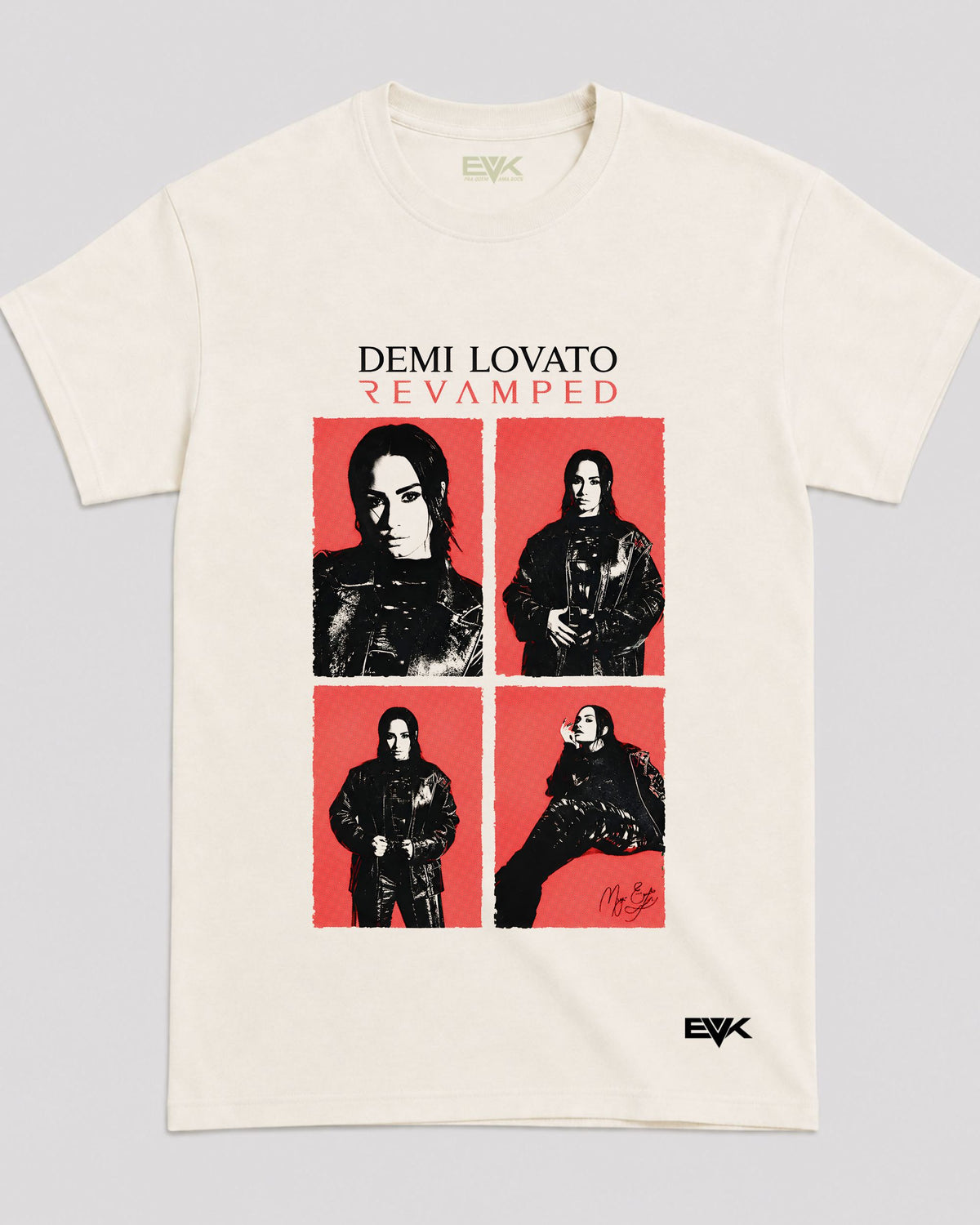 Camiseta Off-White Demi Lovato – Revamped