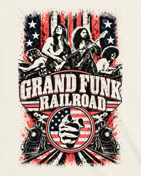 Camiseta Off-White Grand Funk Railroad – The American Band