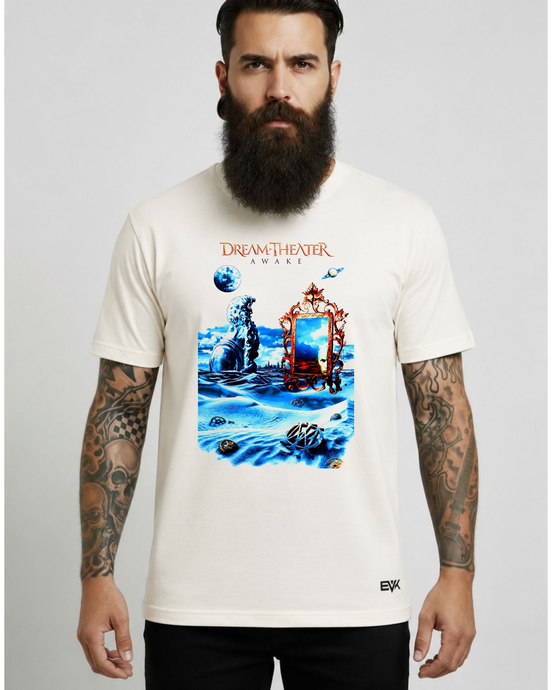Camiseta Off-White Dream Theater – Awake