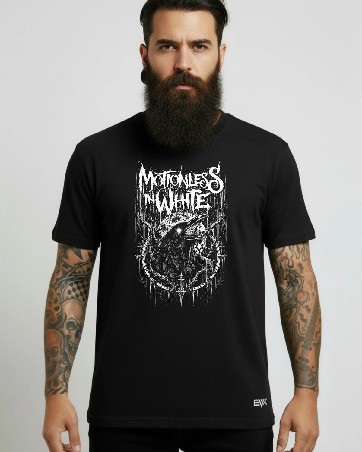 Camiseta Motionless in White – Gothic Raven