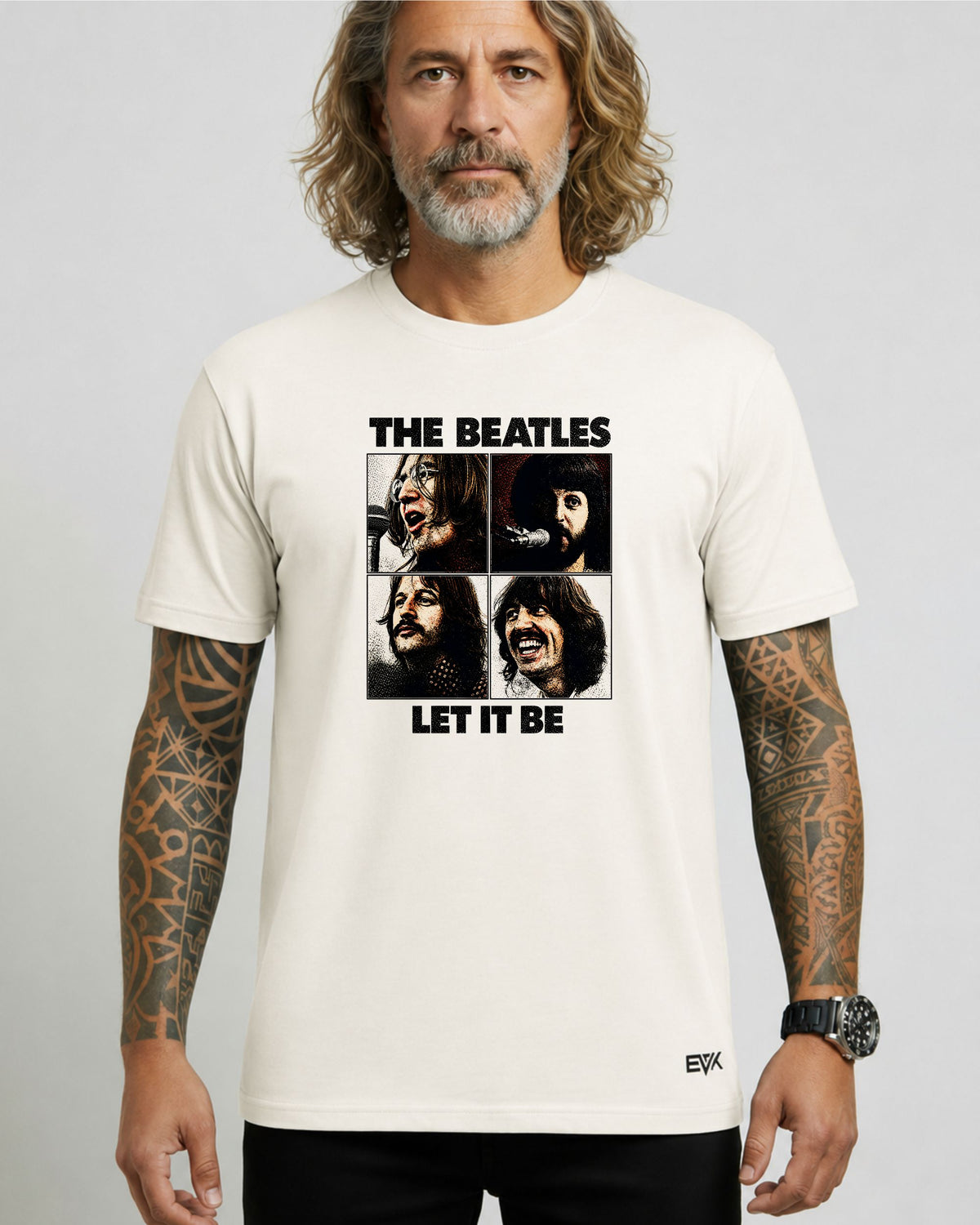 Camiseta Off-White The Beatles – Let It Be