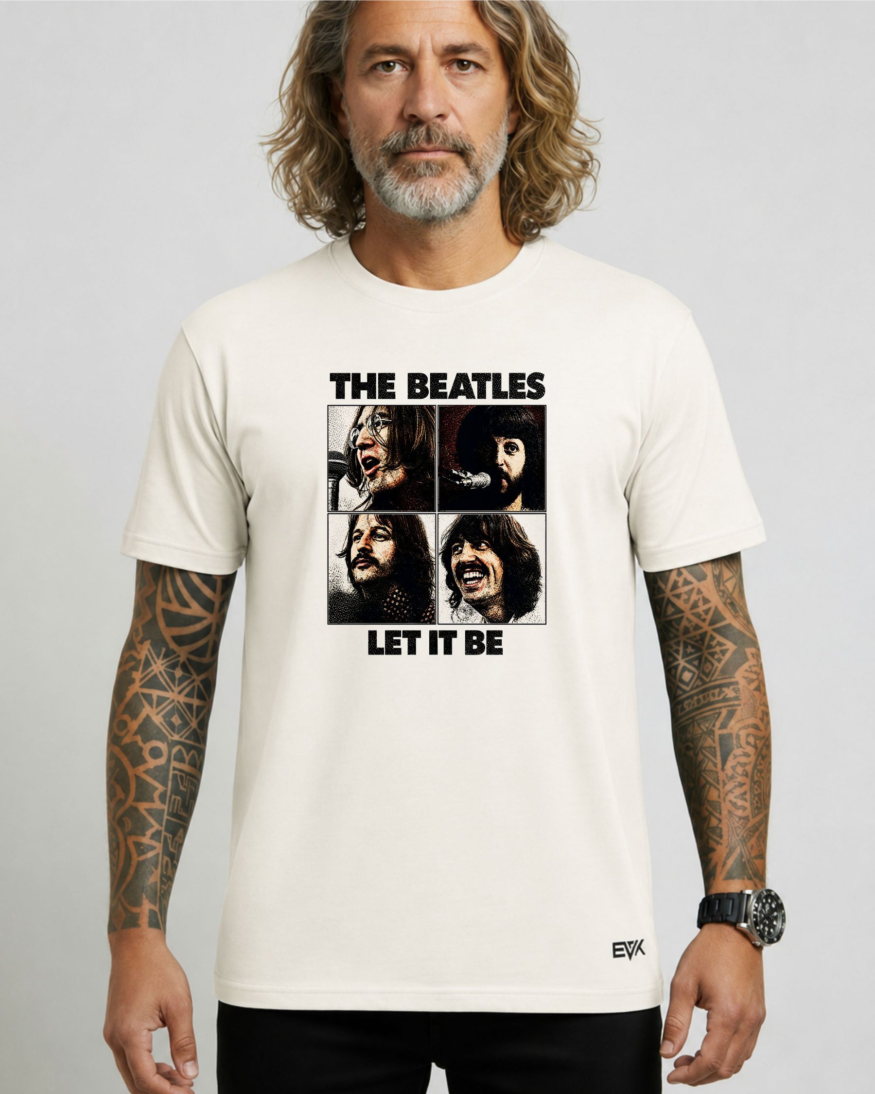 Camiseta Off-White The Beatles – Let It Be