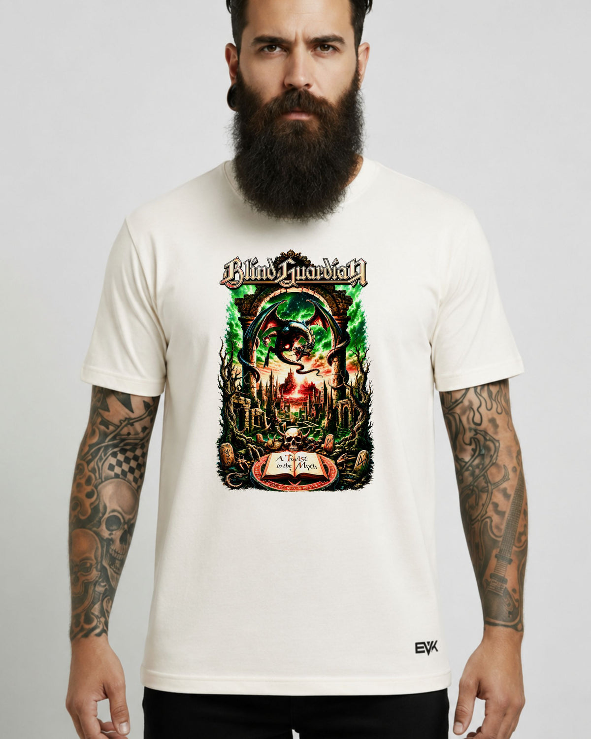 Camiseta Off-White Blind Guardian – A Twist in the Myth