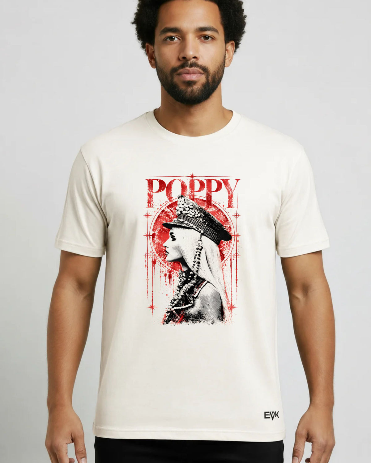 Camiseta Off-White Poppy – Red Dictator