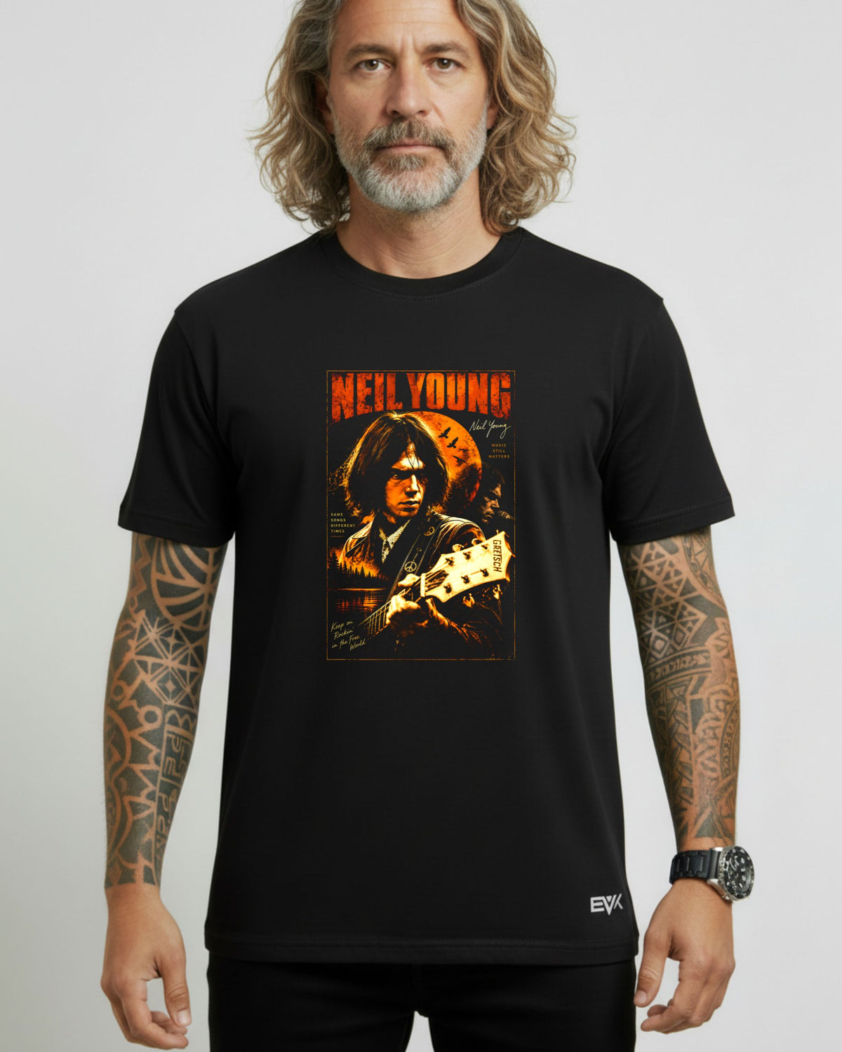 Camiseta Neil Young – Gretsch Vintage