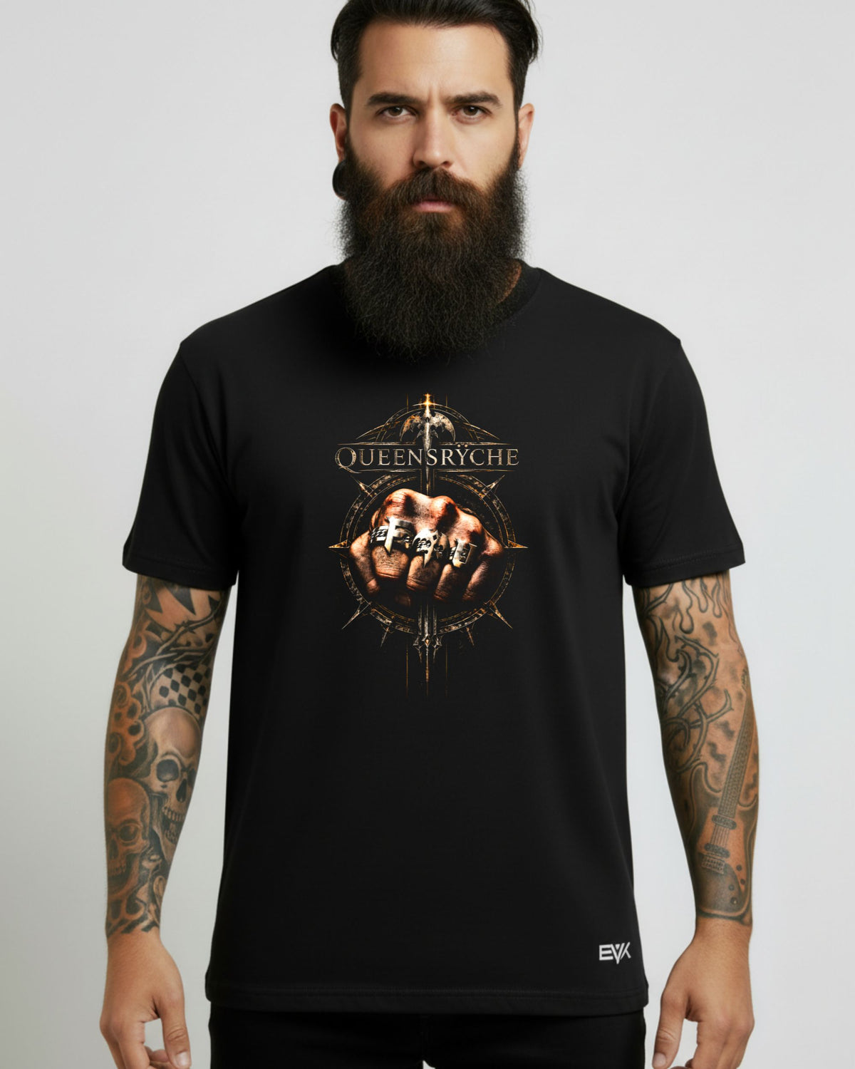 Camiseta Queensrÿche – Frequency Unknown Artwork