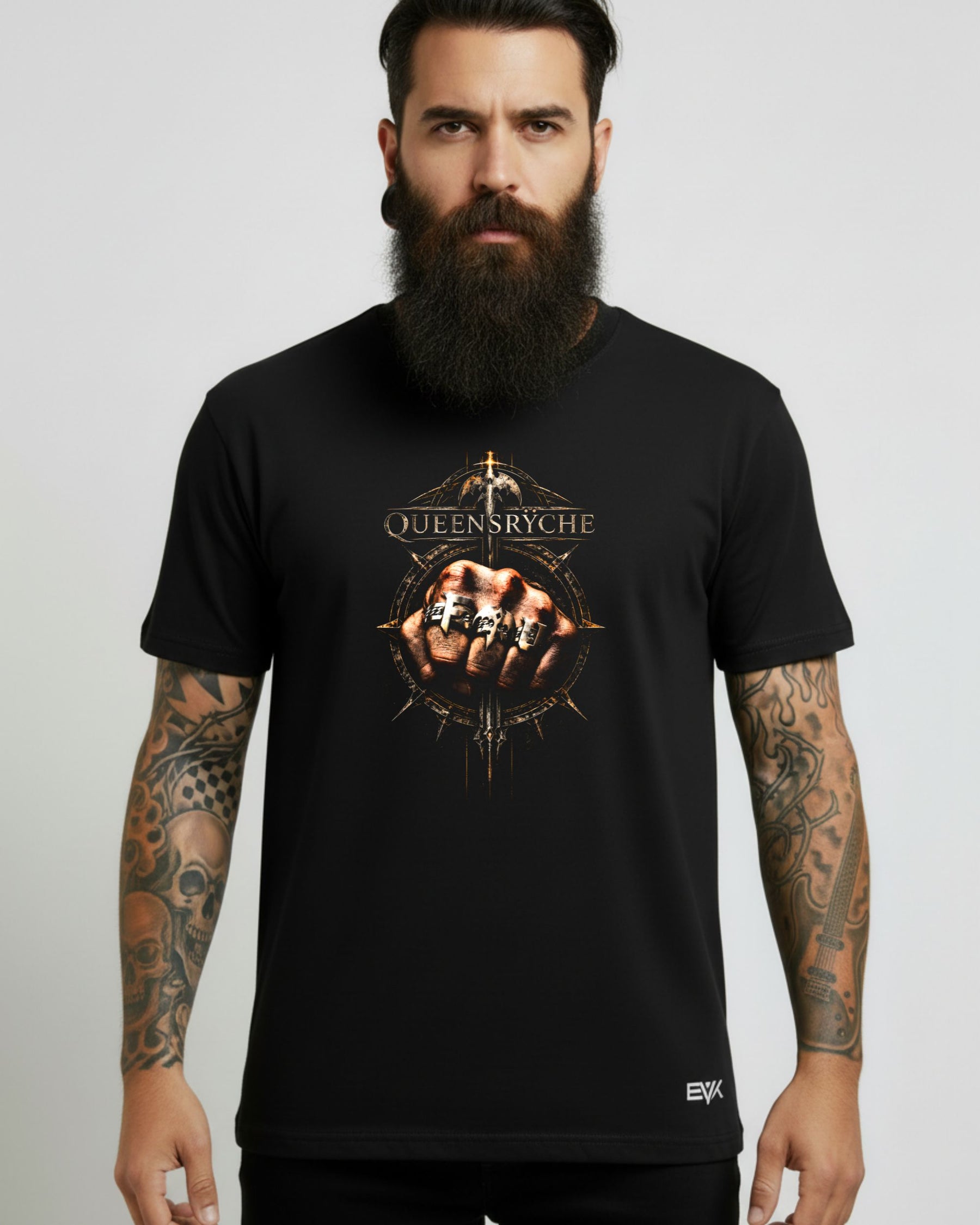Camiseta Queensrÿche – Frequency Unknown Artwork