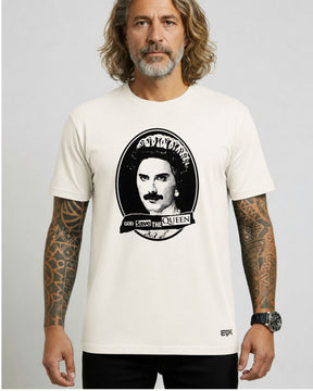 Camiseta Off-White Queen – God Save the Queen
