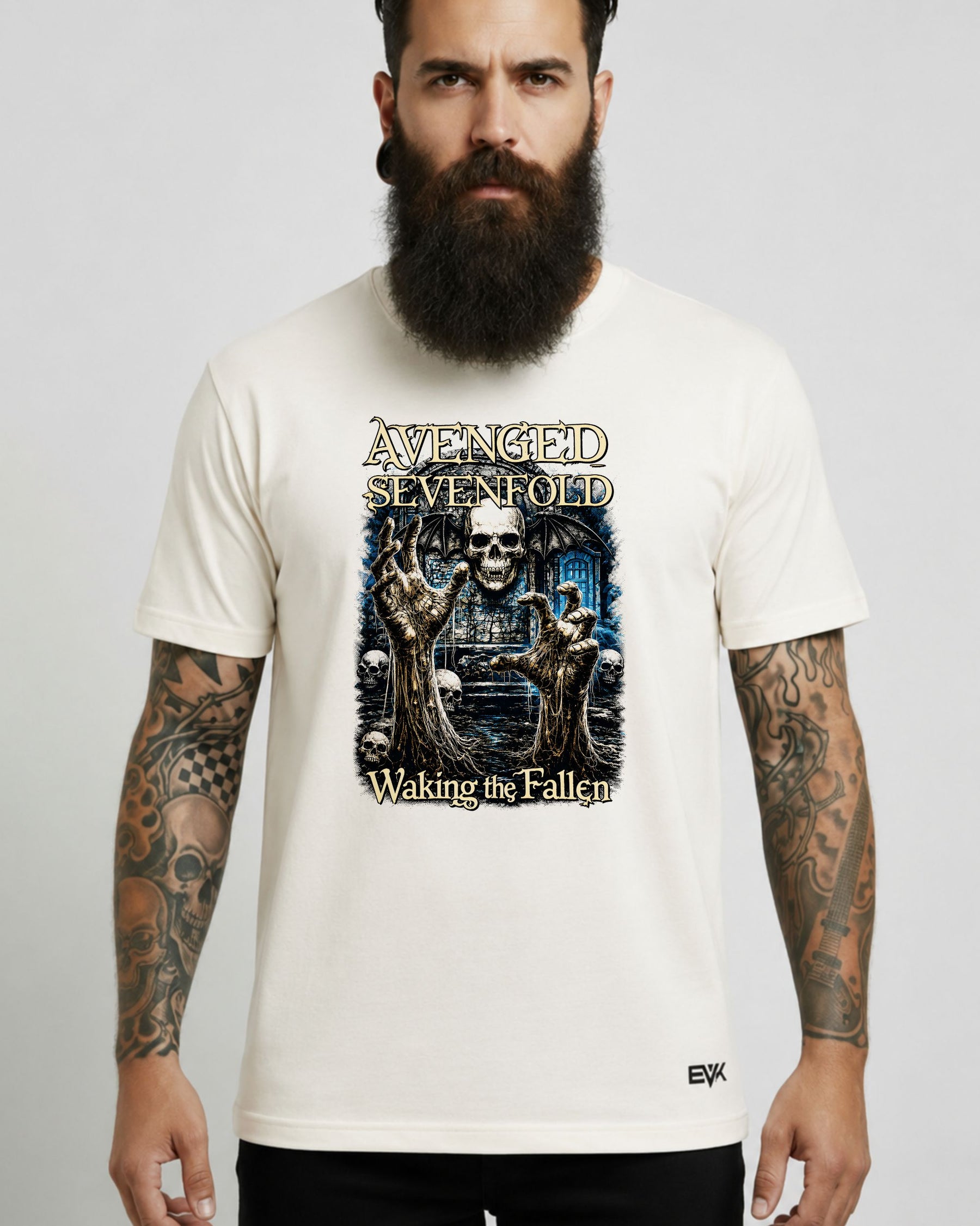 Camiseta Off-White Avenged Sevenfold – Walking the Fallen