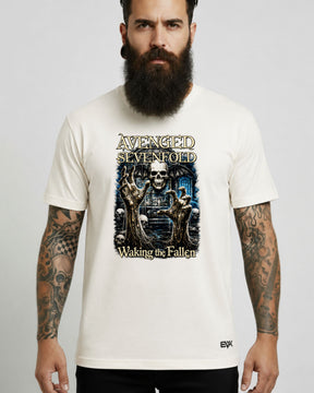 Camiseta Off-White Avenged Sevenfold – Walking the Fallen