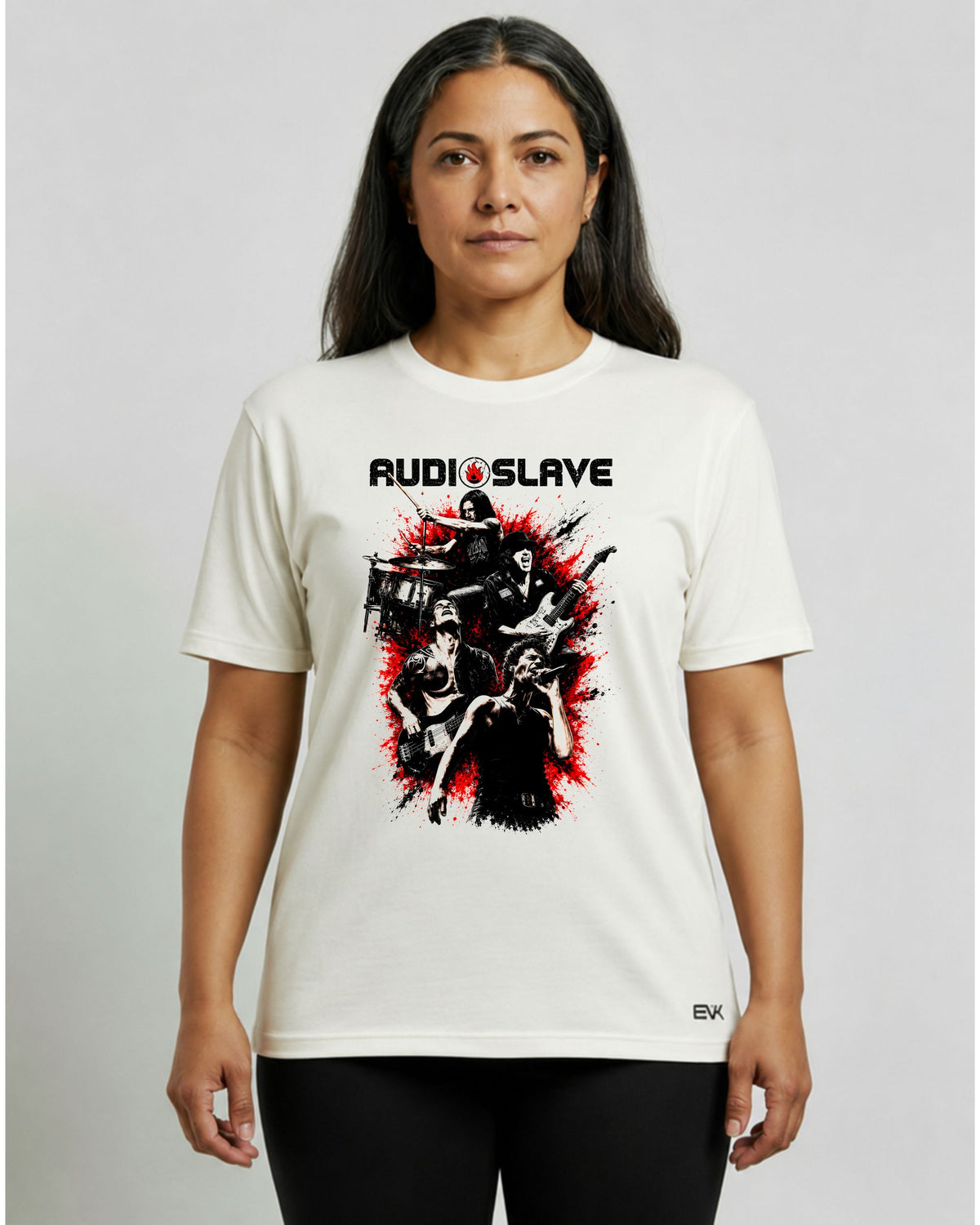 Camiseta Off-White Audioslave – Live in Cuba