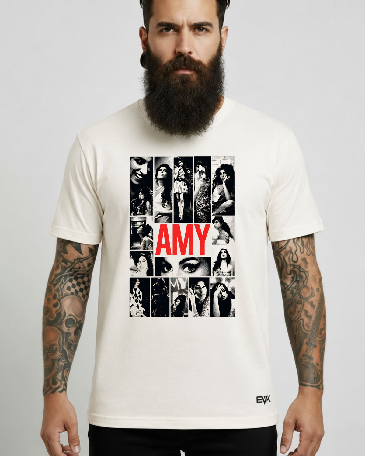 Camiseta Off-White Amy Winehouse – Faces