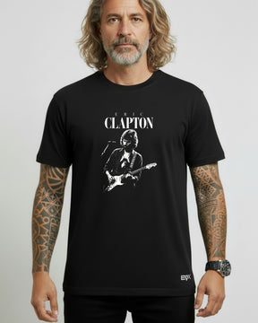 Camiseta Eric Clapton – Black and White