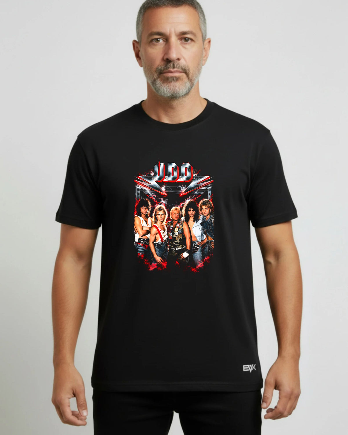 Camiseta U.D.O. – Vintage Band Photo