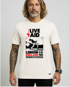 Camiseta Off-White Queen – Live Aid Wembley