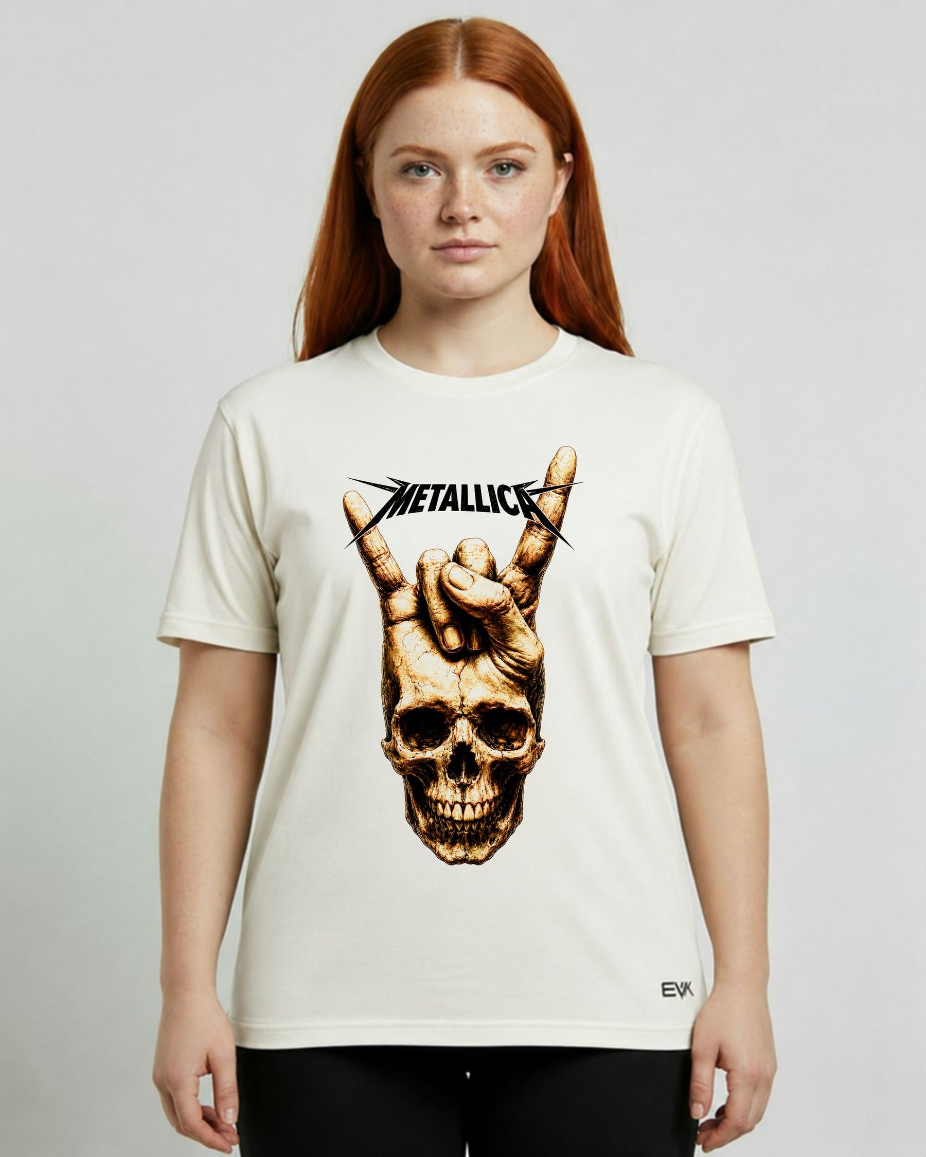 Camiseta Off-White Metallica – Rock Hand
