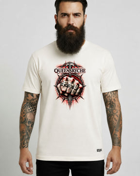 Camiseta Off-White Queensrÿche – Frequency Unknown Artwork