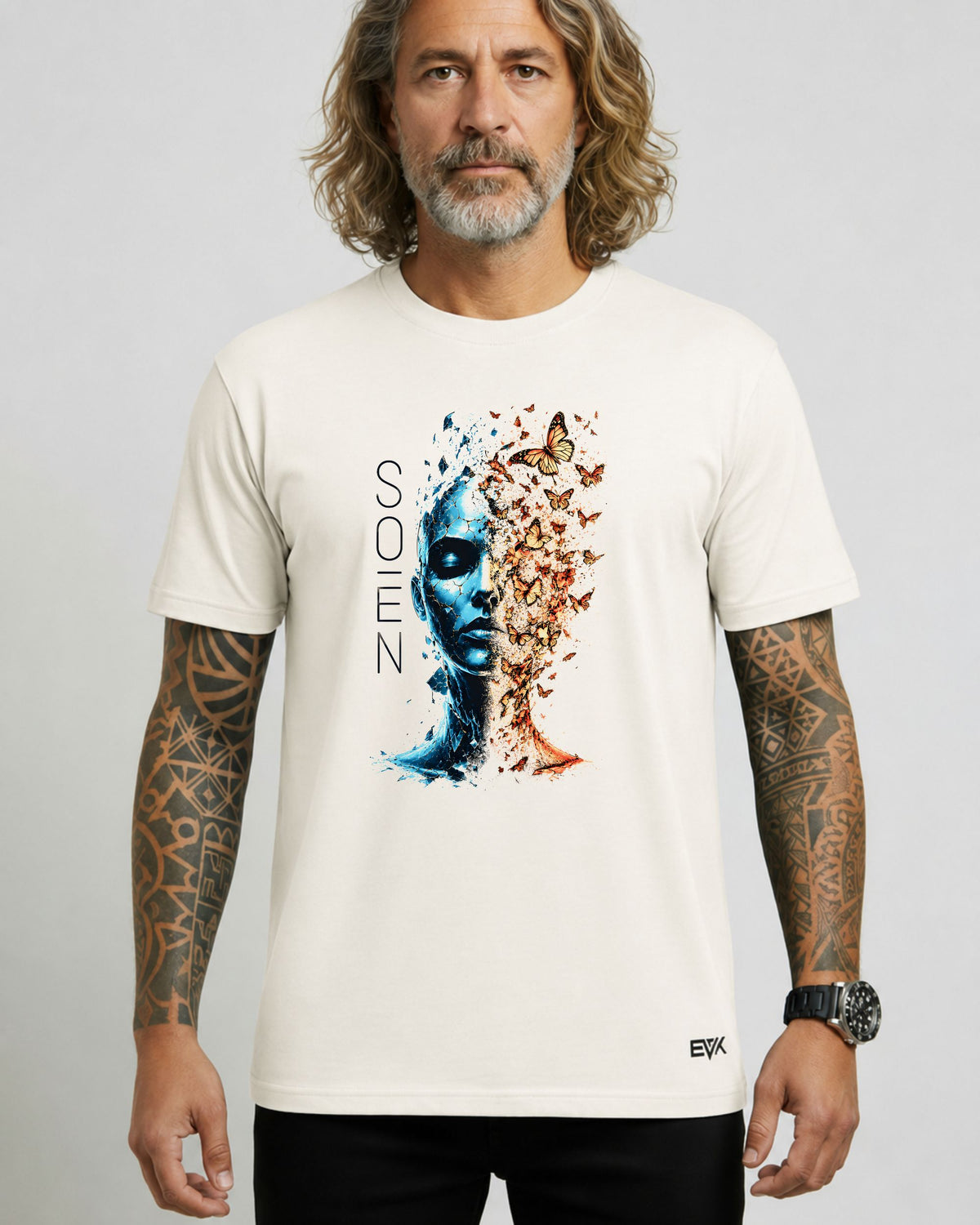 Camiseta Off-White Soen – Metamorphosis in Blue
