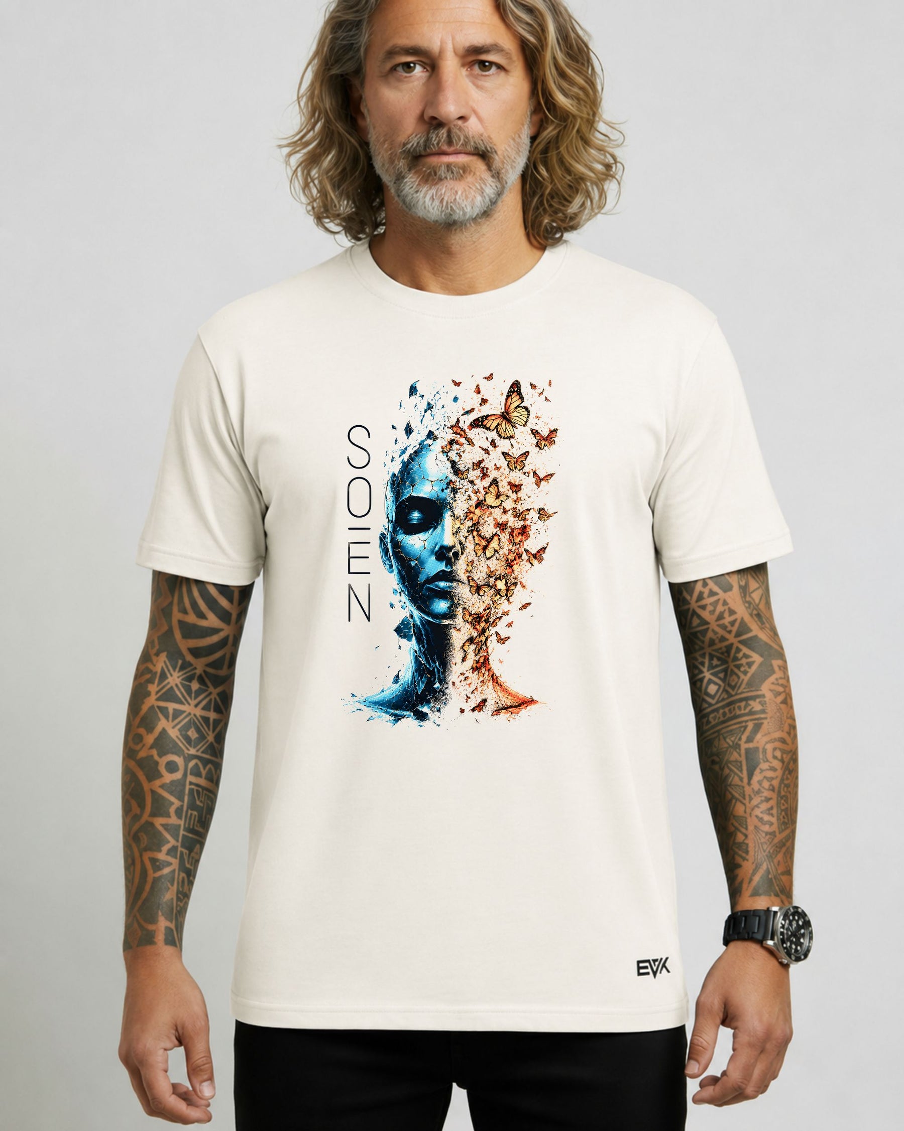 Camiseta Off-White Soen – Metamorphosis in Blue