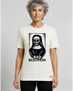 Camiseta Off-White Bad Religion – Skull Nun