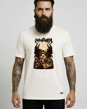 Camiseta Off-White Sepultura – Dead Embryonic Cells