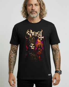 Camiseta Ghost – Stained Glass