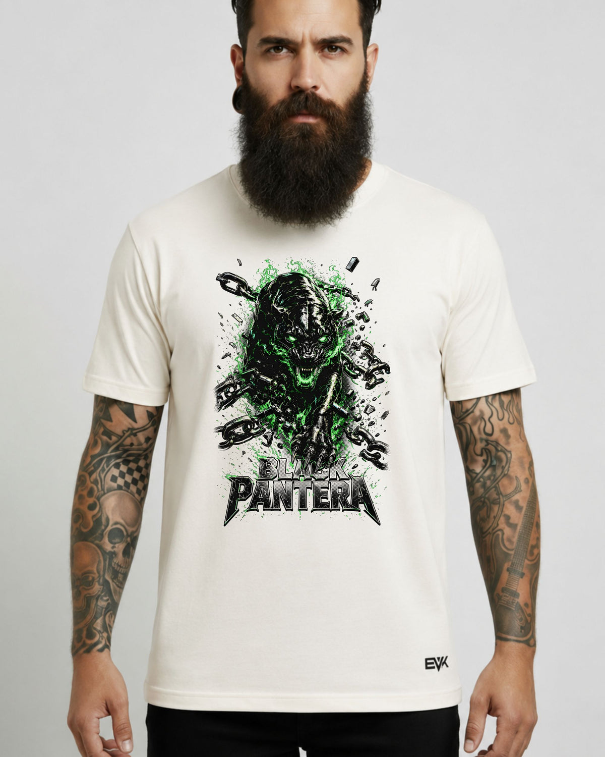 Camiseta Off-White Black Pantera – Pantera Negra