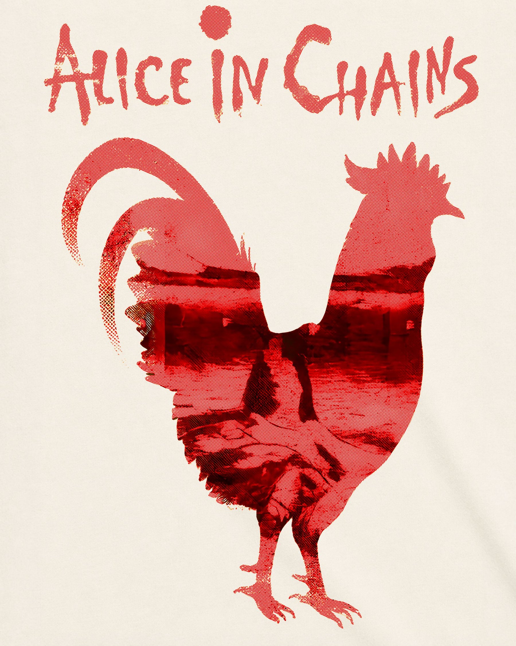Camiseta Off-White Alice In Chains – Rooster