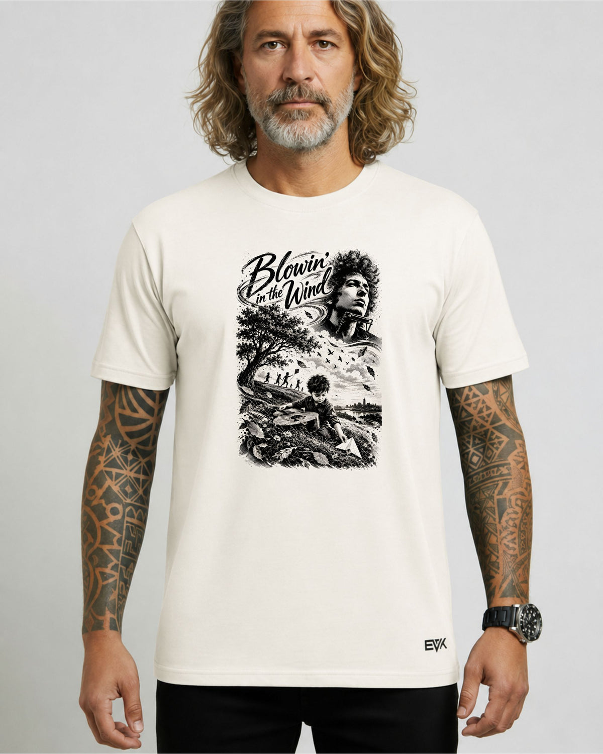 Camiseta Off-White Bob Dylan – Blowin’ in the Wind