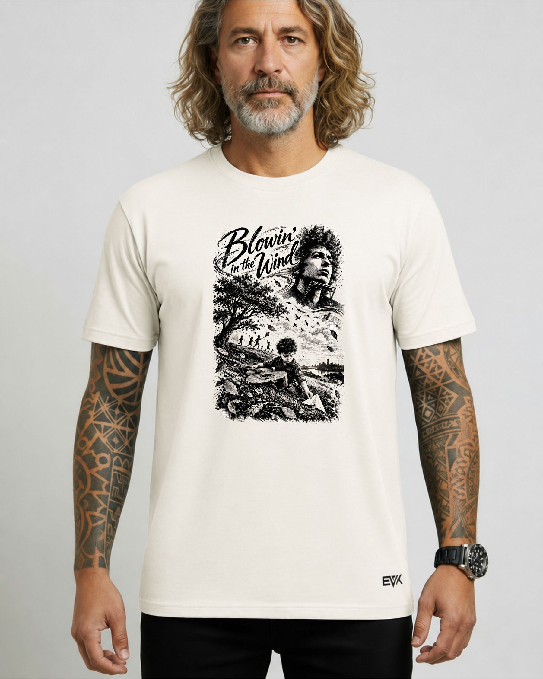 Camiseta Off-White Bob Dylan – Blowin’ in the Wind