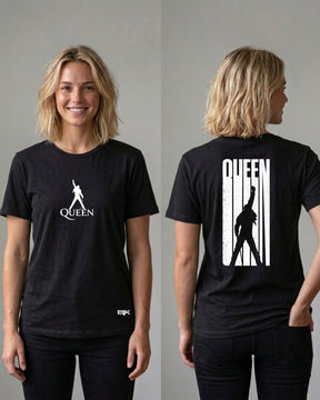 Camiseta Frente e Costas Queen – Icon Minimalist