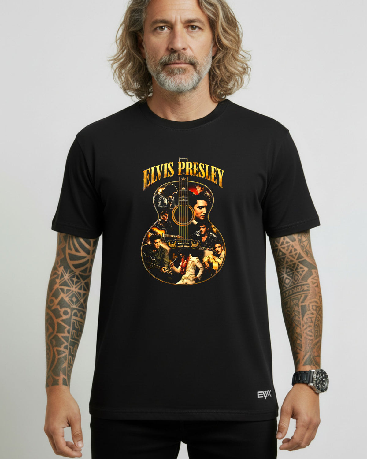Camiseta Elvis Presley – Bootleg Guitar