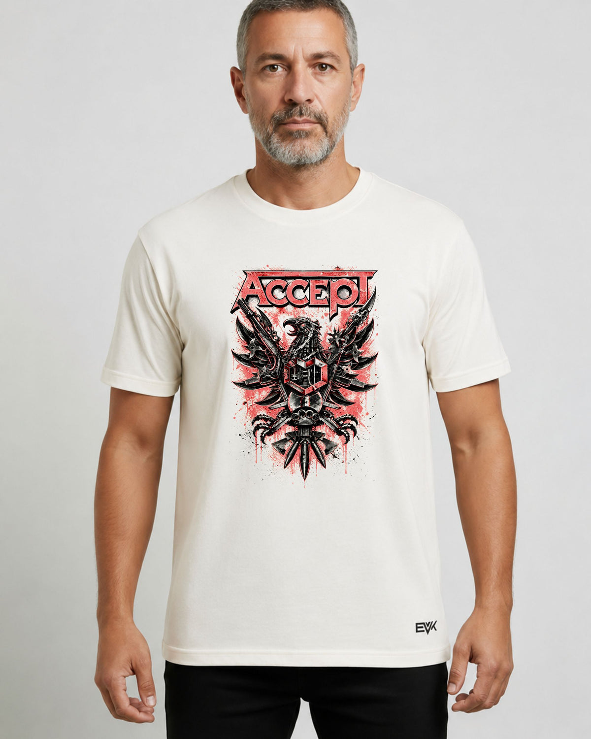 Camiseta Off-White Accept – Steel Eagle