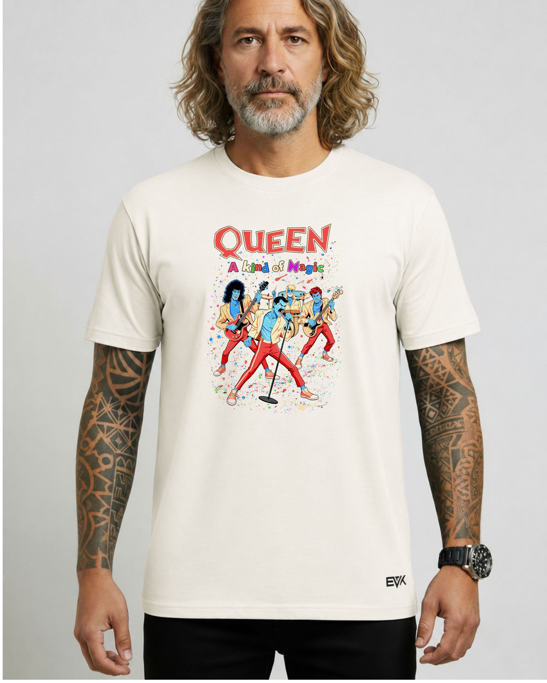 Camiseta Off-White Queen – A Kind of Magic