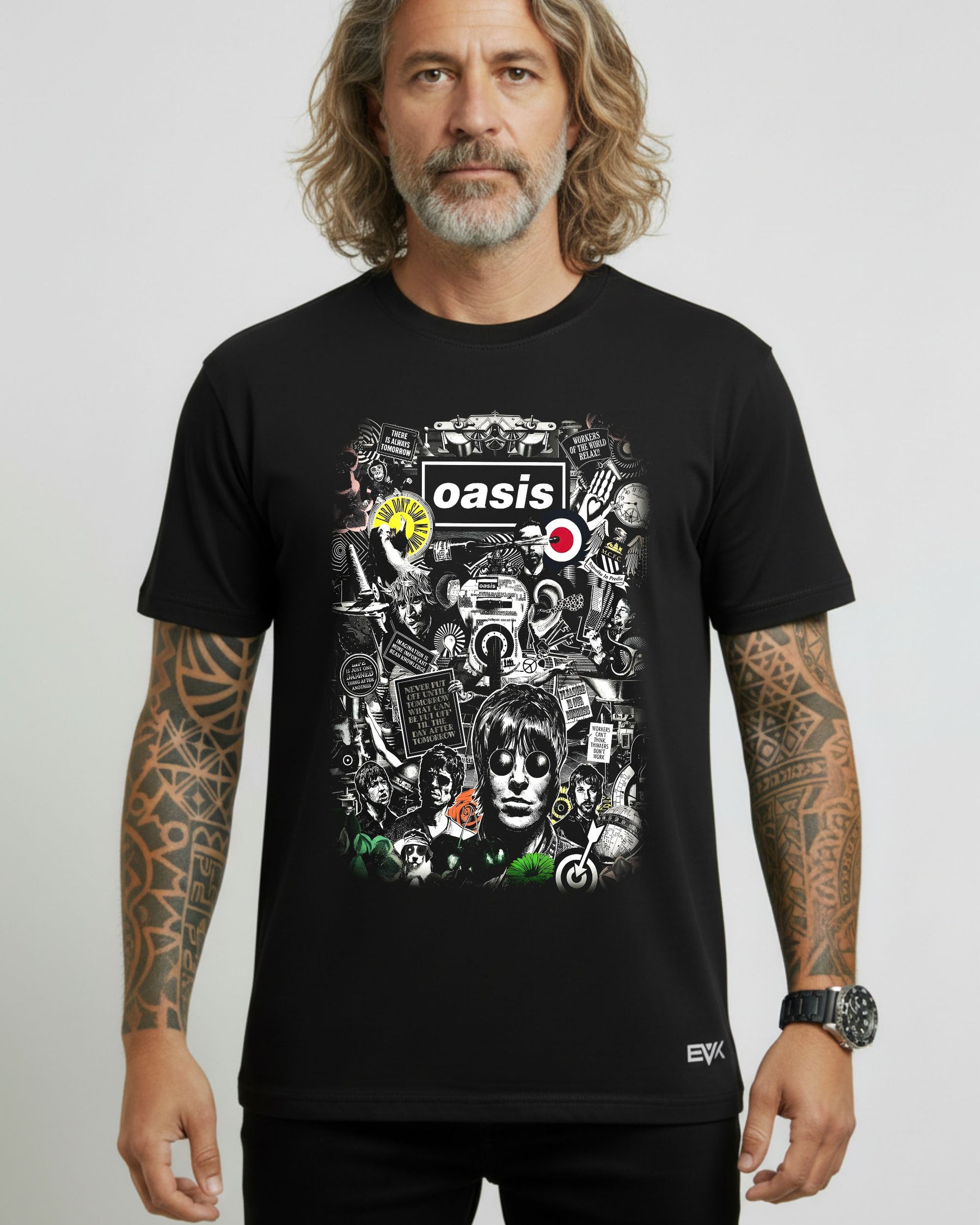 Camiseta Oasis – Lord Don't Slow Me Down