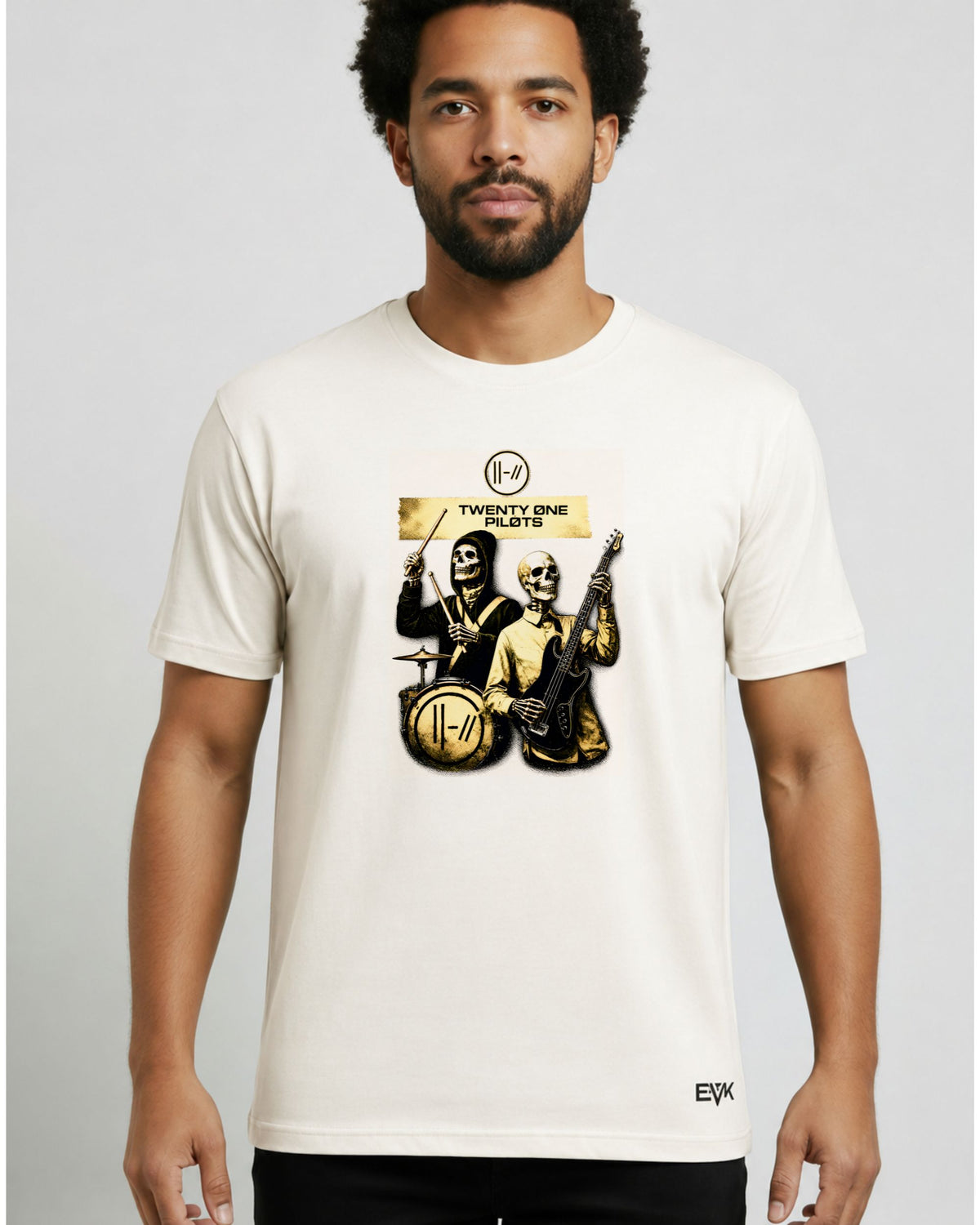 Camiseta Off-White Twenty One Pilots – Trench Skeleton